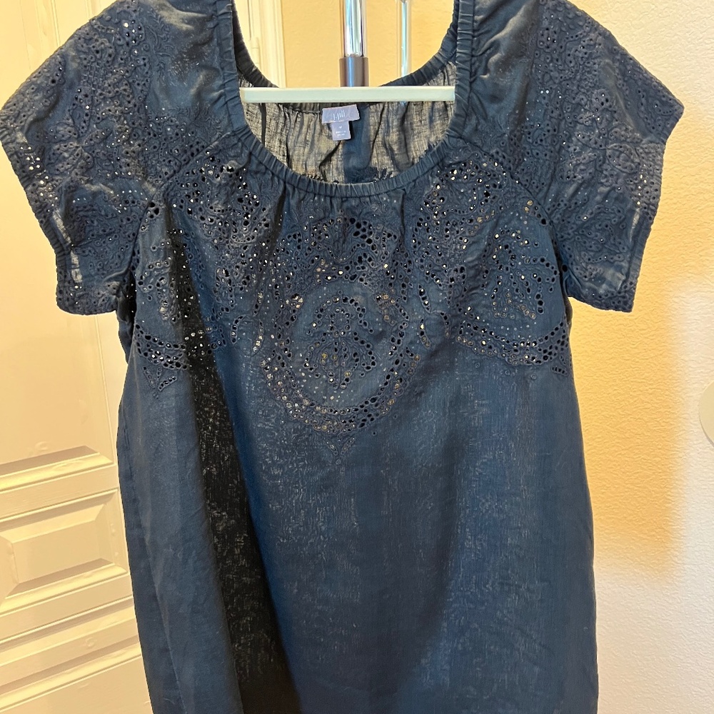 J Jill Women's Top, Size Medium, Color Black
